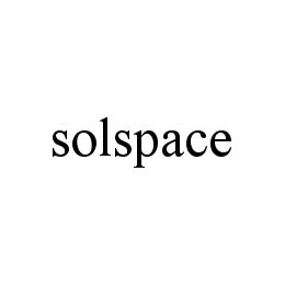 SOLSPACE trademark