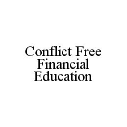 CONFLICT FREE FINANCIAL EDUCATION trademark