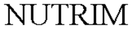 NUTRIM trademark