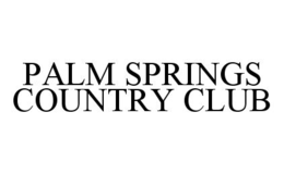 PALM SPRINGS COUNTRY CLUB trademark