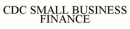 CDC SMALL BUSINESS FINANCE trademark