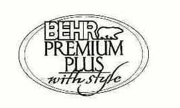 BEHR PREMIUM PLUS WITH STYLE trademark