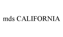 MDS CALIFORNIA trademark