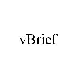 VBRIEF trademark