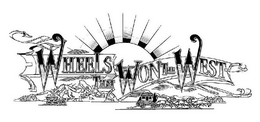 WHEELS THAT WON THE WEST trademark