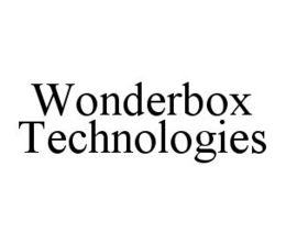 WONDERBOX TECHNOLOGIES trademark