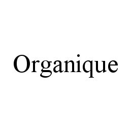 ORGANIQUE trademark
