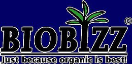 BIOBIZZ JUST BECAUSE ORGANIC IS BEST trademark