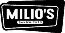 MILIO'S SANDWICHES trademark