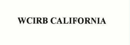 WCIRB CALIFORNIA trademark