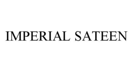 IMPERIAL SATEEN trademark