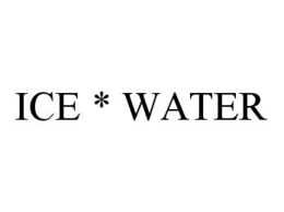 ICE * WATER trademark