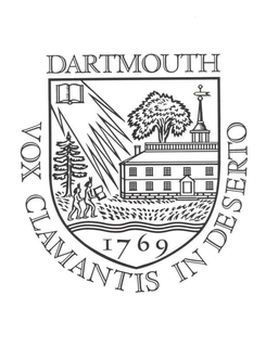 DARTMOUTH VOX CLAMANTIS IN DESERTO 1769 trademark