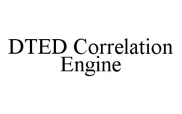 DTED CORRELATION ENGINE trademark