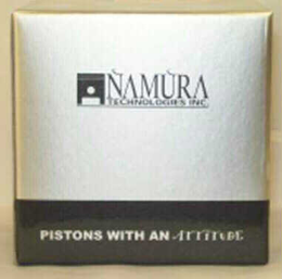 NAMURA TECHNOLOGIES INC. PISTONS WITH AN ATTITUDE trademark