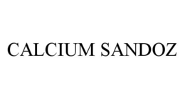 CALCIUM SANDOZ trademark