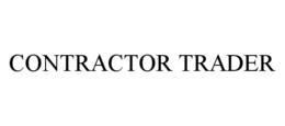 CONTRACTOR TRADER trademark