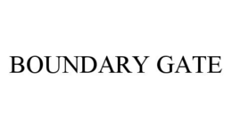 BOUNDARY GATE trademark