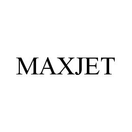 MAXJET trademark