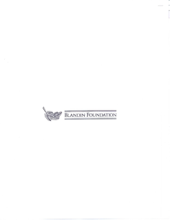 BLANDIN FOUNDATION trademark
