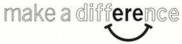 MAKE A DIFFERENCE trademark