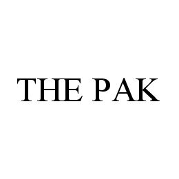 THE PAK trademark