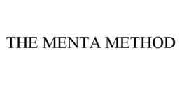 THE MENTA METHOD trademark