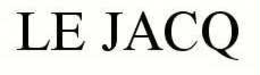 LE JACQ trademark
