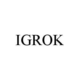 IGROK trademark