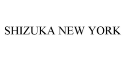 SHIZUKA NEW YORK trademark