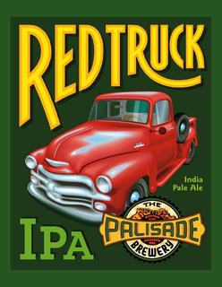 RED TRUCK INDIA PALE ALE, IPA, THE PALISADE BREWERY, WESTERN SLOPE, COLORADO, USA trademark