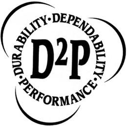 D2P DURABILITY DEPENDABILITY PERFORMANCE trademark