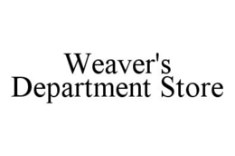 WEAVER'S DEPARTMENT STORE trademark