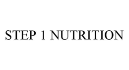 STEP 1 NUTRITION trademark