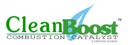 CLEANBOOST COMBUSTION CATALYST A CARBONEX PRODUCT trademark