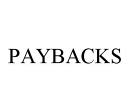 PAYBACKS trademark