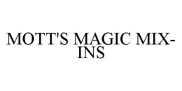 MOTT'S MAGIC MIX-INS trademark