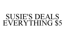 SUSIE'S DEALS EVERYTHING $5 trademark
