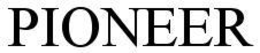 PIONEER trademark