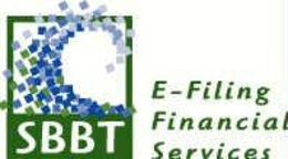 SBBT E-FILING FINANCIAL SERVICES trademark