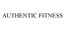 AUTHENTIC FITNESS trademark