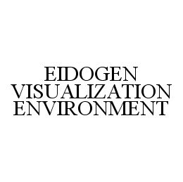 EIDOGEN VISUALIZATION ENVIRONMENT trademark