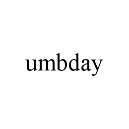 UMBDAY trademark