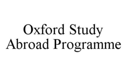 OXFORD STUDY ABROAD PROGRAMME trademark