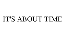 IT'S ABOUT TIME trademark