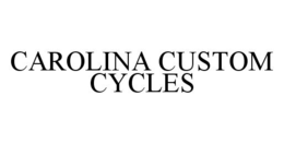 CAROLINA CUSTOM CYCLES trademark