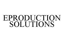 EPRODUCTION SOLUTIONS trademark