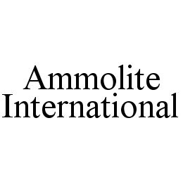 AMMOLITE INTERNATIONAL trademark