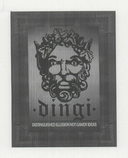 DINGI DISTINGUISHED ILLUSION NOT GAWDY IDEAS trademark