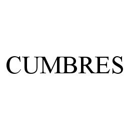 CUMBRES trademark